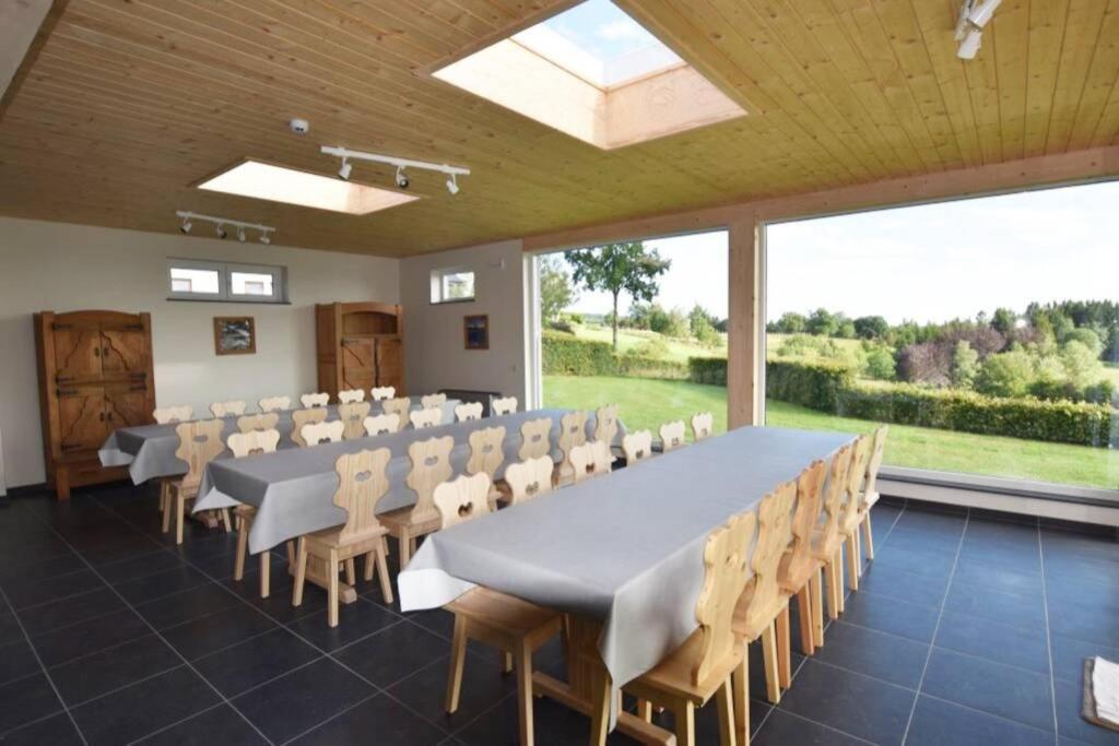 Les Loneux 27 Pers, Malmedy - Vue Incroyable - Wellness, Billard, Home Cinema Exterior photo
