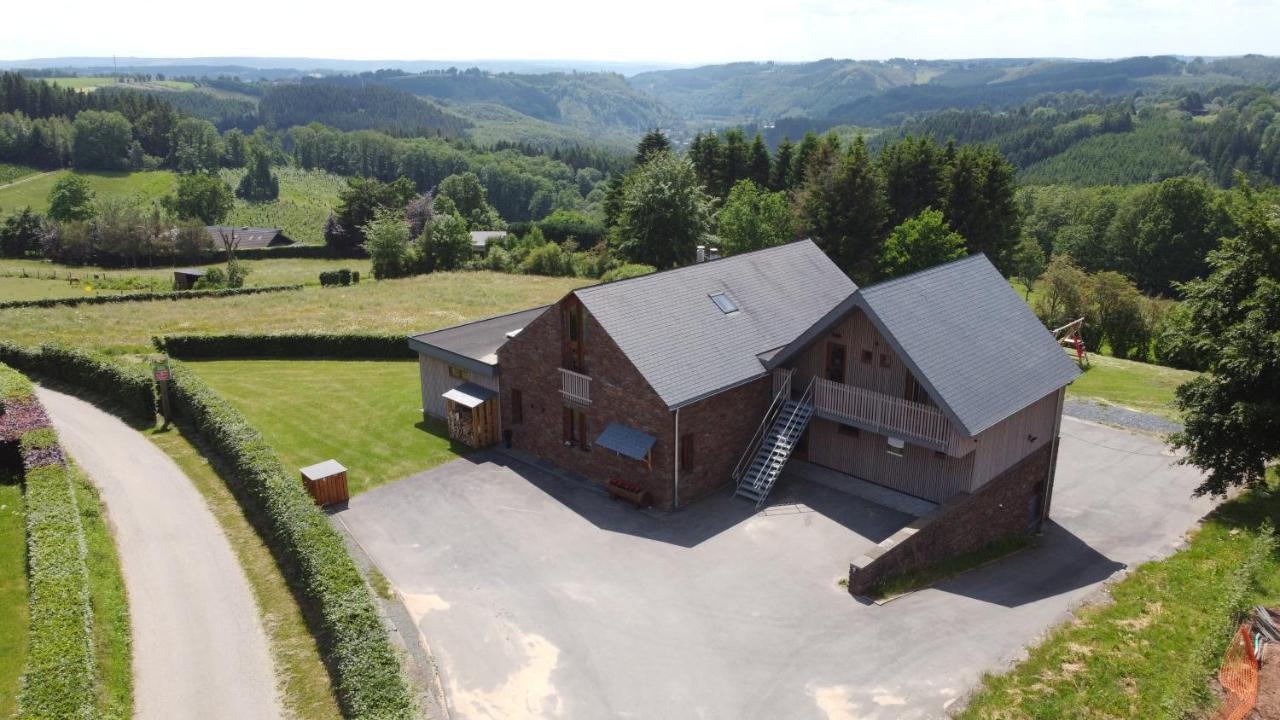 Les Loneux 27 Pers, Malmedy - Vue Incroyable - Wellness, Billard, Home Cinema Exterior photo